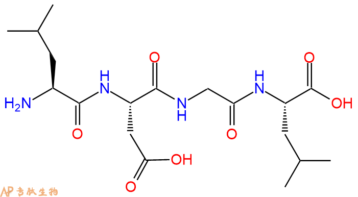 专肽生物产品H2N-Leu-Asp-Gly-Leu-OH