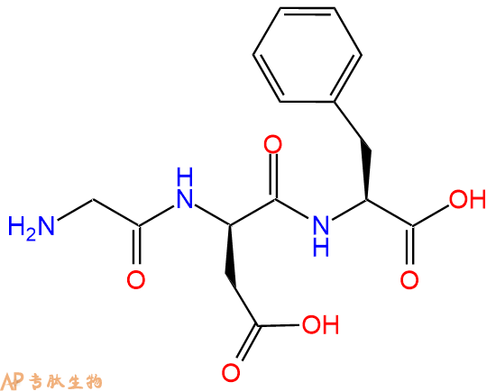专肽生物产品H2N-Gly-DAsp-Phe-OH