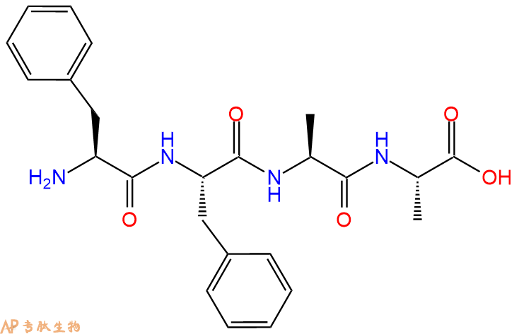 专肽生物产品H2N-Phe-Phe-Ala-Ala-OH