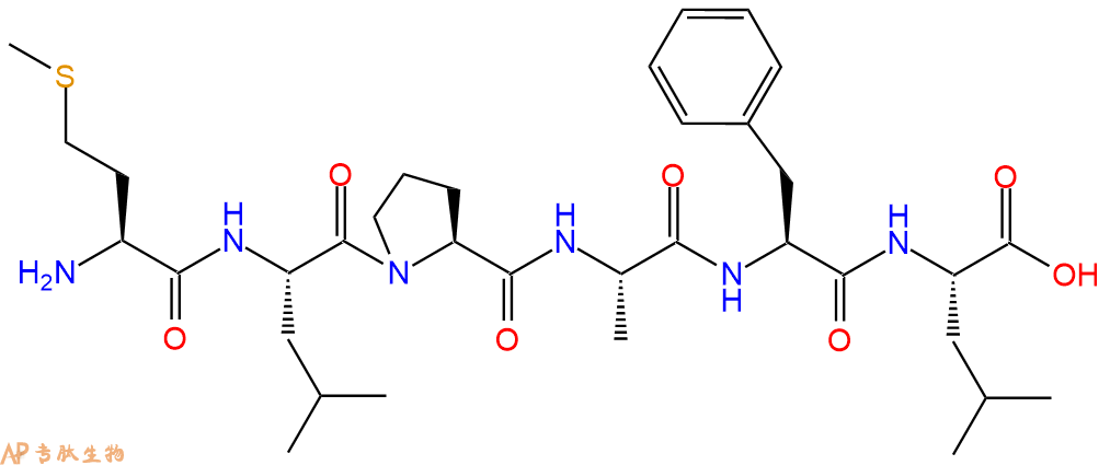 专肽生物产品H2N-Met-Leu-Pro-Ala-Phe-Leu-OH