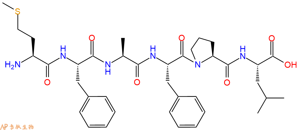 专肽生物产品H2N-Met-Phe-Ala-Phe-Pro-Leu-OH
