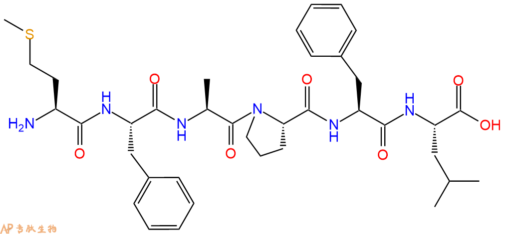 专肽生物产品H2N-Met-Phe-Ala-Pro-Phe-Leu-OH