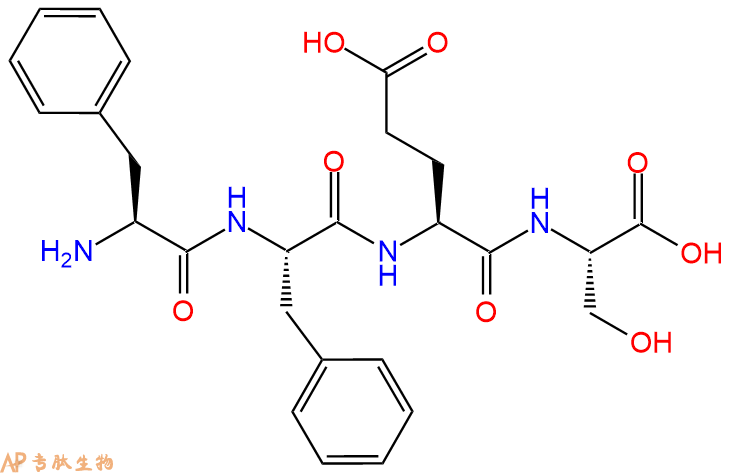 专肽生物产品H2N-Phe-Phe-Glu-Ser-OH