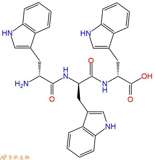 专肽生物产品H2N-DTrp-DTrp-DTrp-OH