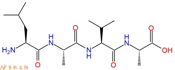 专肽生物产品H2N-Leu-Ala-Val-Ala-OH