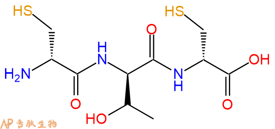 专肽生物产品H2N-DCys-DThr-DCys-OH