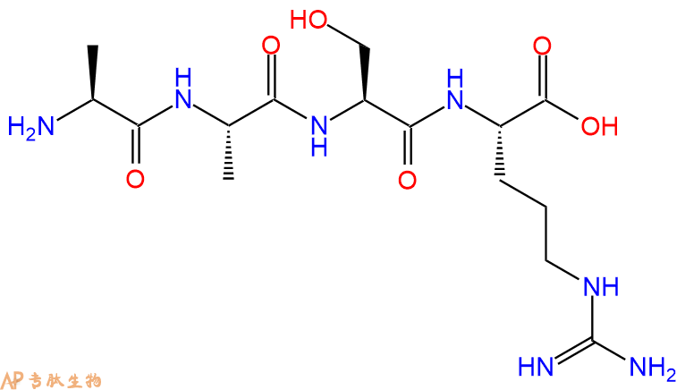专肽生物产品H2N-Ala-Ala-Ser-Arg-OH