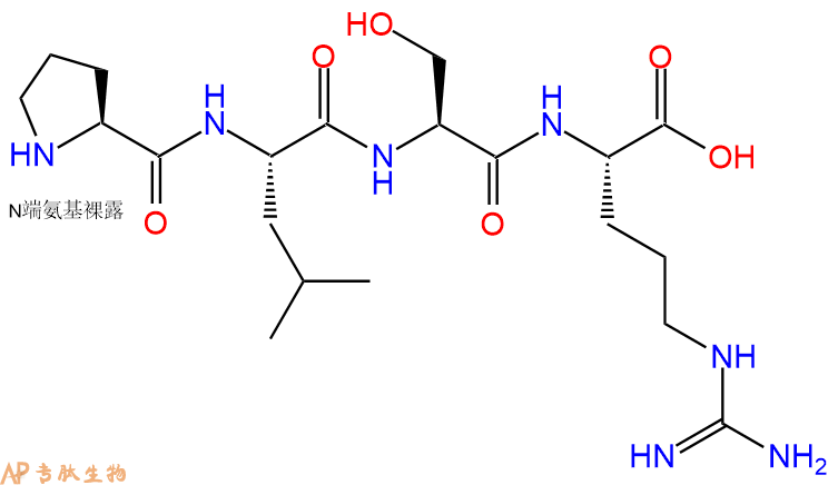 专肽生物产品H2N-Pro-Leu-Ser-Arg-OH