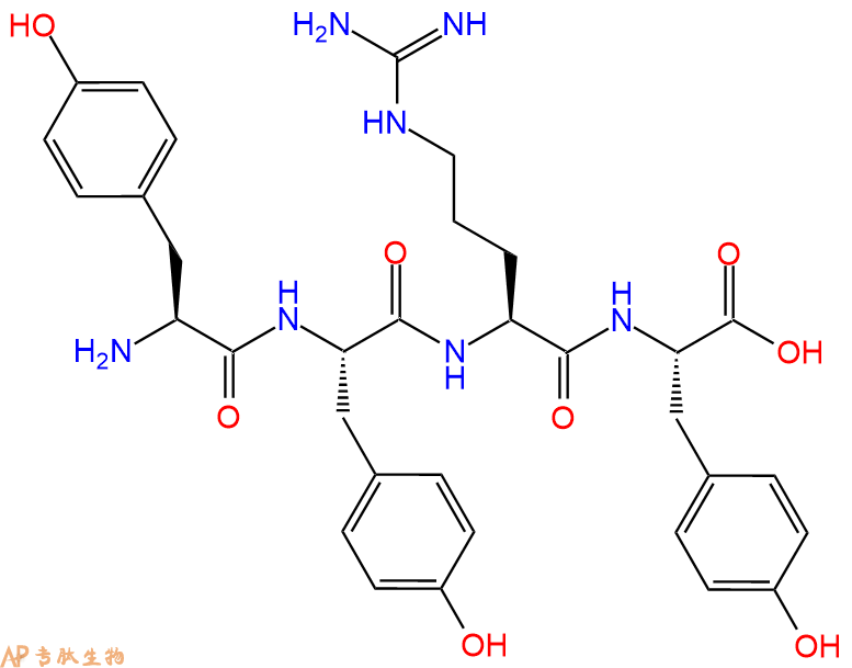 专肽生物产品H2N-Tyr-Tyr-Arg-Tyr-OH