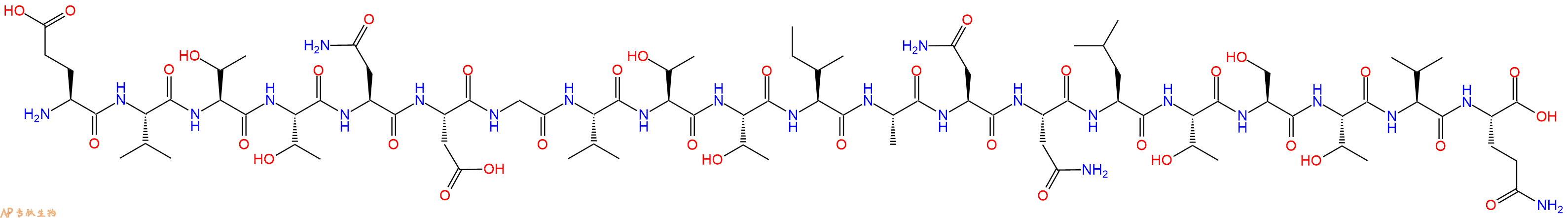 专肽生物产品H2N-Glu-Val-Thr-Thr-Asn-Asp-Gly-Val-Thr-Thr-Ile-Ala-Asn-Asn-Leu-Thr-Ser-Thr-Val-Gln-OH