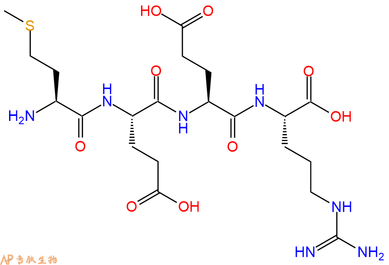 专肽生物产品H2N-Met-Glu-Glu-Arg-OH