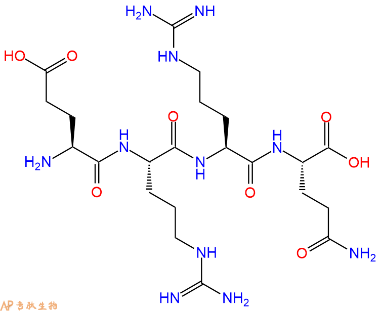 专肽生物产品H2N-Glu-Arg-Arg-Gln-OH