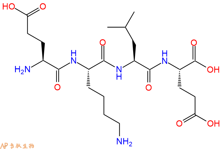 专肽生物产品H2N-Glu-Lys-Leu-Glu-OH
