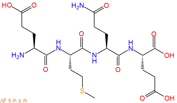 专肽生物产品H2N-Glu-Met-Gln-Glu-OH