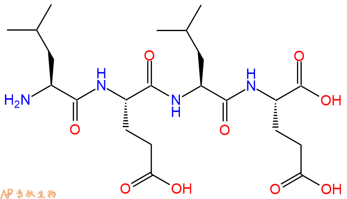 专肽生物产品H2N-Leu-Glu-Leu-Glu-OH