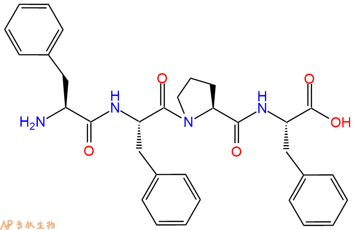 专肽生物产品H2N-Phe-Phe-Pro-Phe-OH