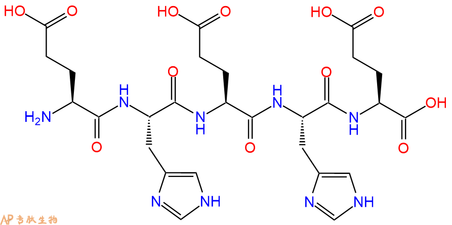 专肽生物产品H2N-Glu-His-Glu-His-Glu-OH