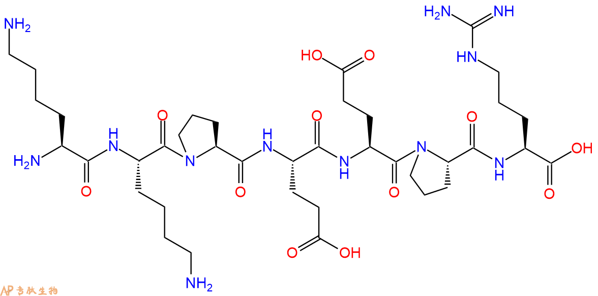 专肽生物产品H2N-Lys-Lys-Pro-Glu-Glu-Pro-Arg-OH