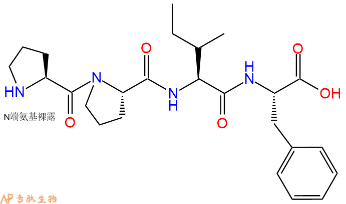 专肽生物产品H2N-Pro-Pro-Ile-Phe-OH