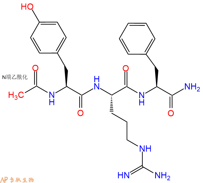 专肽生物产品Ac-Tyr-Arg-Phe-NH2