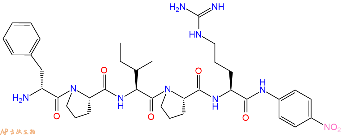 专肽生物产品H2N-DPhe-Pro-Ile-Pro-Arg-pNA