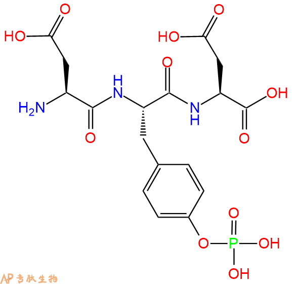 专肽生物产品H2N-Asp-Tyr(PO3H2)-Asp-OH