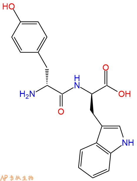 专肽生物产品H2N-DTyr-DTrp-OH