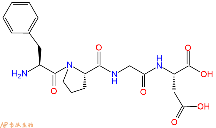 专肽生物产品H2N-Phe-Pro-Gly-Asp-OH