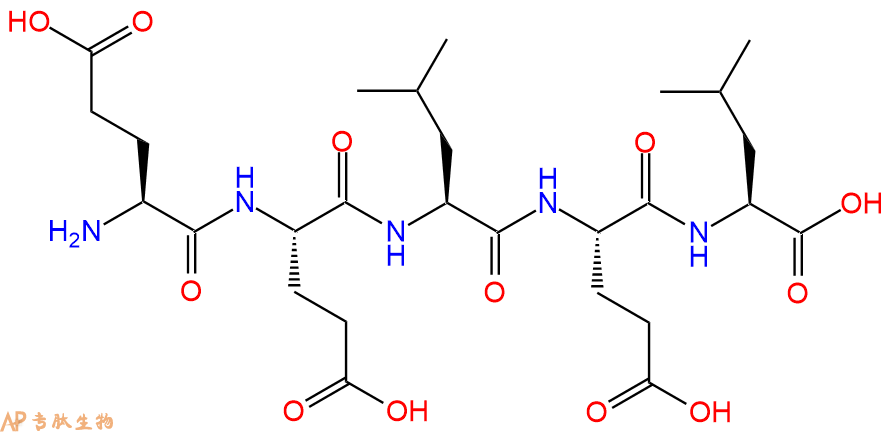 专肽生物产品H2N-Glu-Glu-Leu-Glu-Leu-OH