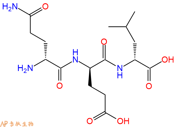 专肽生物产品H2N-DGln-DGlu-DLeu-OH