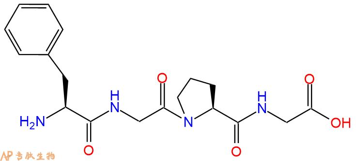 专肽生物产品H2N-Phe-Gly-Pro-Gly-OH