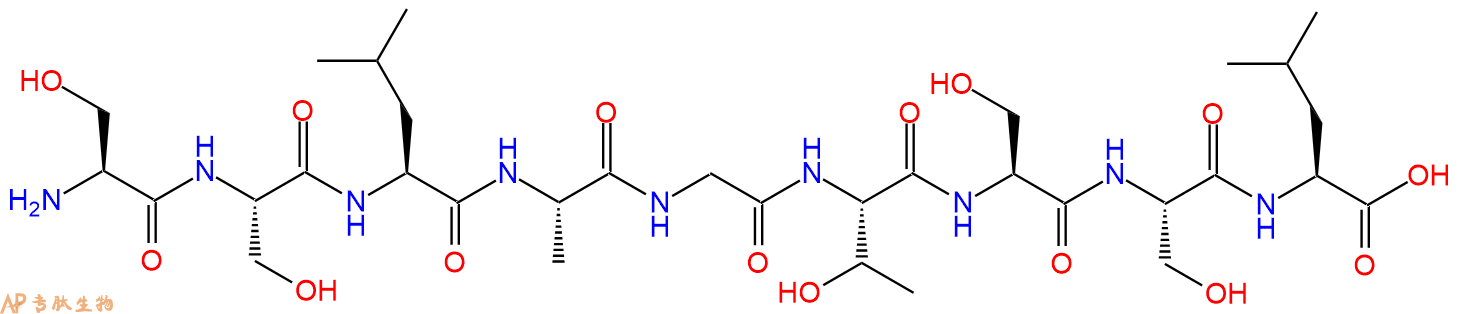 专肽生物产品H2N-Ser-Ser-Leu-Ala-Gly-Thr-Ser-Ser-Leu-OH