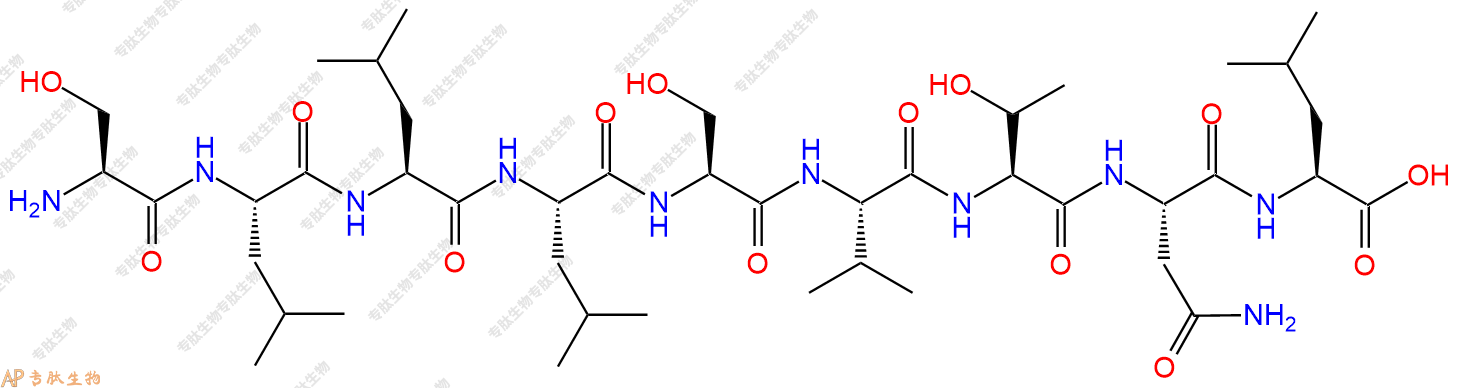 专肽生物产品H2N-Ser-Leu-Leu-Leu-Ser-Val-Thr-Asn-Leu-OH