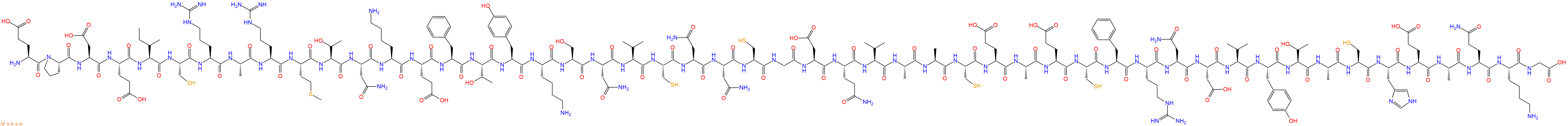 专肽生物产品H2N-Glu-Pro-Asp-Glu-Ile-Cys-Arg-Ala-Arg-Met-Thr-Asn-Lys-Glu-Phe-Thr-Tyr-Lys-Ser-Asn-Val-Cys-Asn-Asn-Cys-Gly-Asp-Gln-Val-Ala-Ala-Cys-Glu-Ala-Glu-Cys-Phe-Arg-Asn-Asp-Val-Tyr-Thr-Ala-Cys-His-Glu-Ala-Gln-Lys-Gly-OH