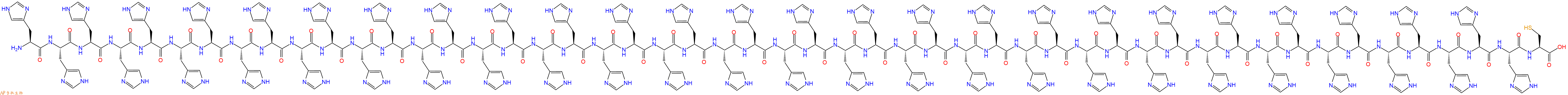 专肽生物产品H2N-His-His-His-His-His-His-His-His-His-His-His-His-His-His-His-His-His-His-His-His-His-His-His-His-His-His-His-His-His-His-His-His-His-His-His-His-His-His-His-His-His-His-His-His-His-His-His-His-His-His-Cys-OH