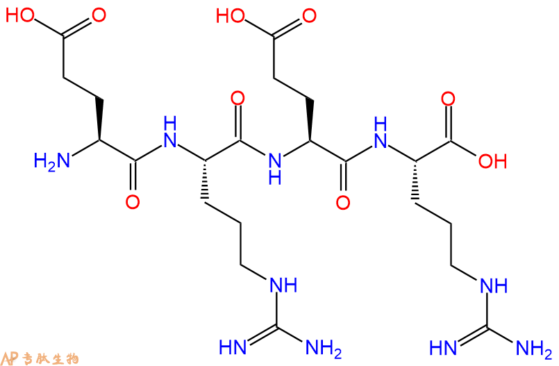专肽生物产品H2N-Glu-Arg-Glu-Arg-OH