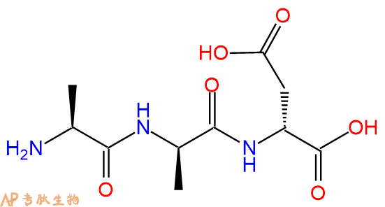 专肽生物产品H2N-Ala-DAla-DAsp-OH