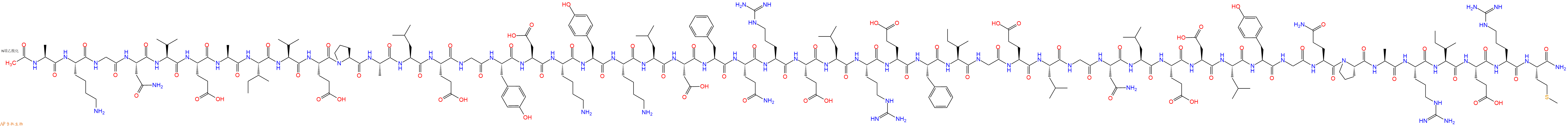 专肽生物产品Ac-Ala-Lys-Gly-Asn-Val-Glu-Ala-Ile-Val-Glu-Pro-Ala-Leu-Glu-Gly-Tyr-Asp-Lys-Tyr-Lys-Leu-Asp-Phe-Gln-Arg-Glu-Leu-Arg-Glu-Phe-Ile-Gly-Glu-Leu-Gly-Asn-Leu-Glu-Asp-Leu-Tyr-Gly-Gln-Pro-Ala-Arg-Ile-Glu-Arg-Met-NH2