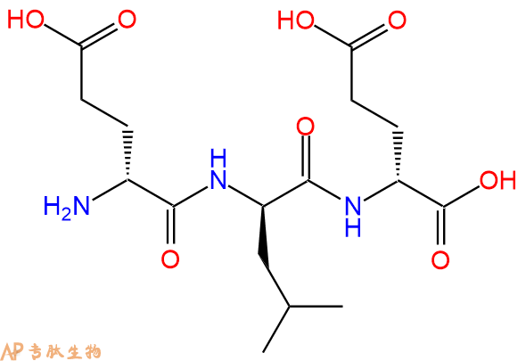 专肽生物产品H2N-DGlu-DLeu-DGlu-OH