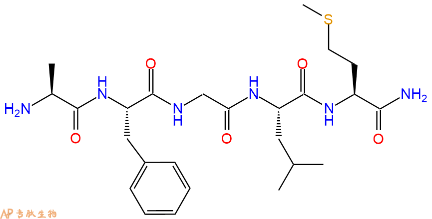 专肽生物产品H2N-Ala-Phe-Gly-Leu-Met-NH2