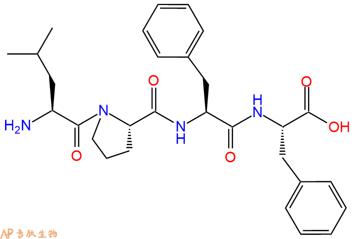 专肽生物产品H2N-Leu-Pro-Phe-Phe-OH