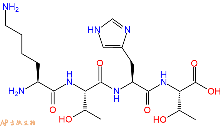专肽生物产品H2N-Lys-Thr-His-Thr-OH