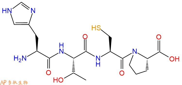 专肽生物产品H2N-His-Thr-Cys-Pro-OH
