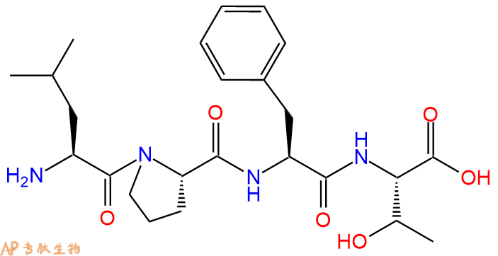 专肽生物产品H2N-Leu-Pro-Phe-Thr-OH