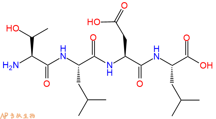 专肽生物产品H2N-Thr-Leu-Asp-Leu-OH