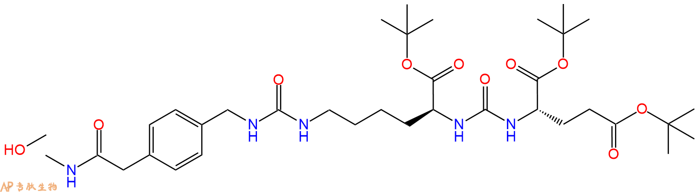 专肽生物产品PSMA-ligand-1、tert-Butyl-DCL (PSMA inhibitor)1610413-97-2
