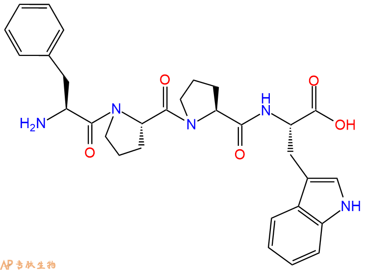 专肽生物产品H2N-Phe-Pro-Pro-Trp-OH