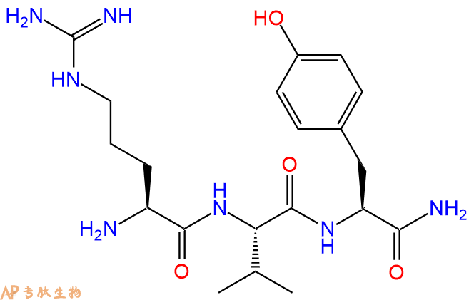 专肽生物产品H2N-Arg-Val-Tyr-CONH2