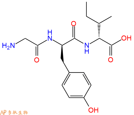 专肽生物产品H2N-Gly-DTyr-DIle-OH