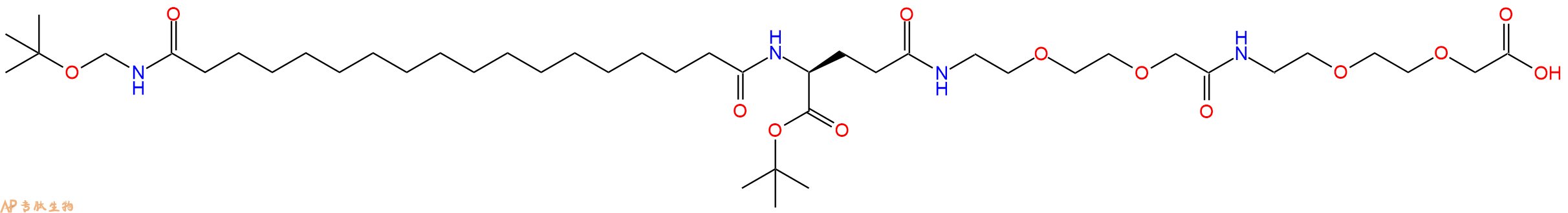 专肽生物产品tBuO-Ste-Glu(AEEA-AEEA-OH)OtBu1118767-16-0